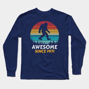 Awesome Since 1971 Long Sleeve T-Shirt